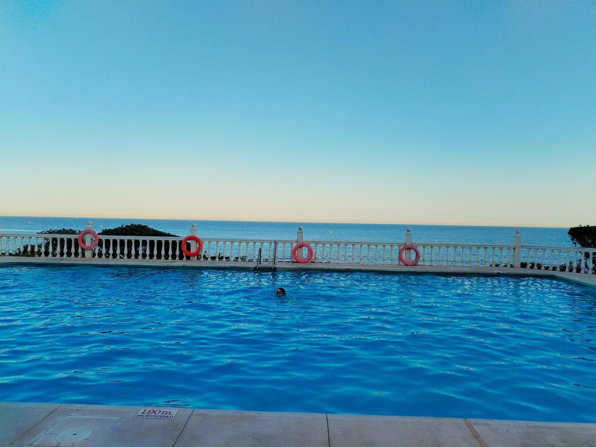 Casa Mar Apartamento Front Beach Con Wifi, Piscina, Padel Y Tenis - Lubina Del Sol Sitio de Calahonda Eksteriør billede