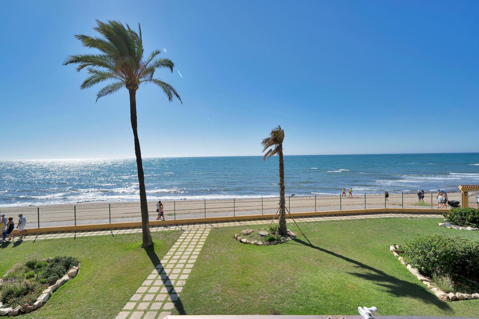 Casa Mar Apartamento Front Beach Con Wifi, Piscina, Padel Y Tenis - Lubina Del Sol Sitio de Calahonda Eksteriør billede