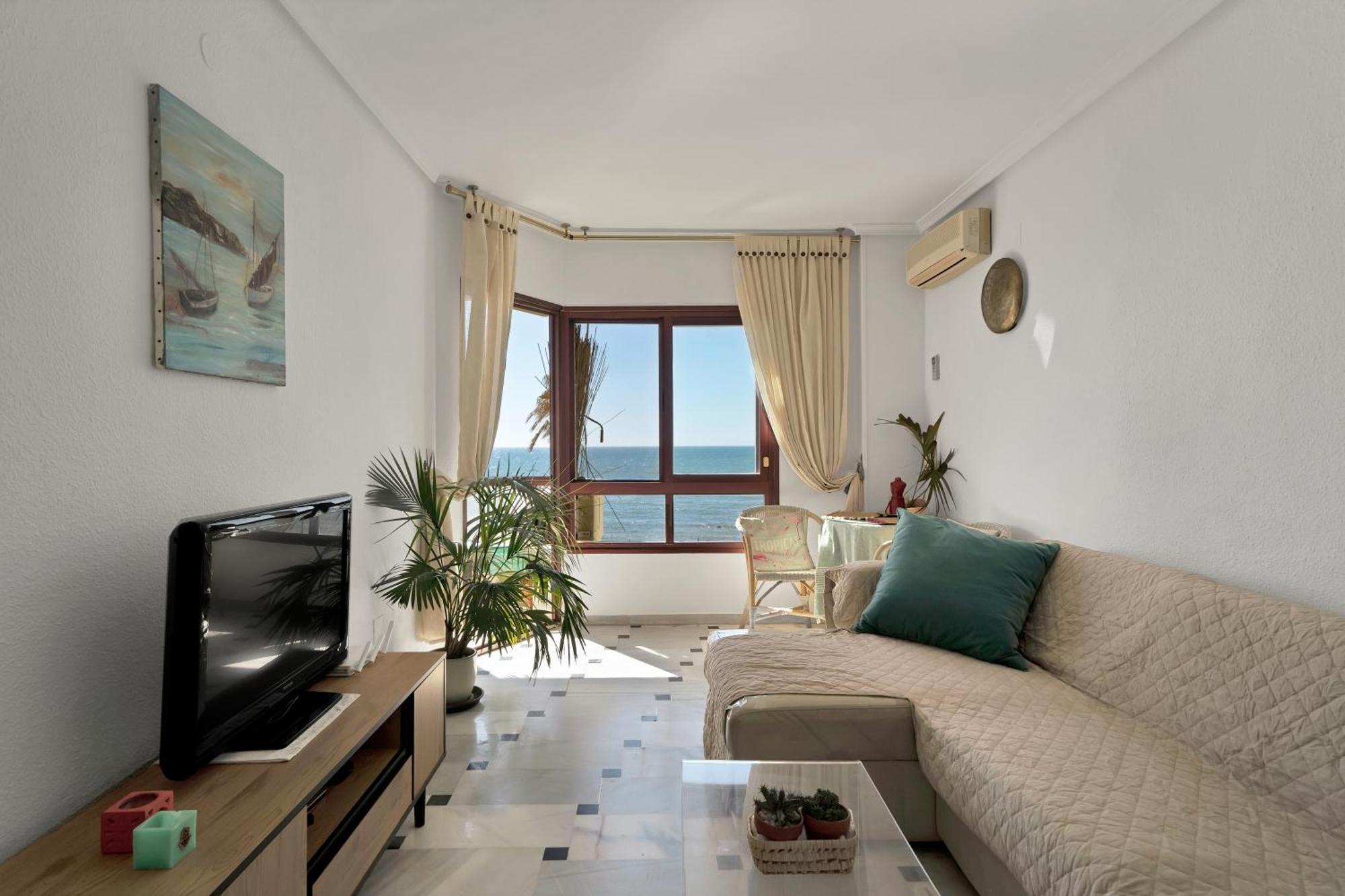 Casa Mar Apartamento Front Beach Con Wifi, Piscina, Padel Y Tenis - Lubina Del Sol Sitio de Calahonda Eksteriør billede