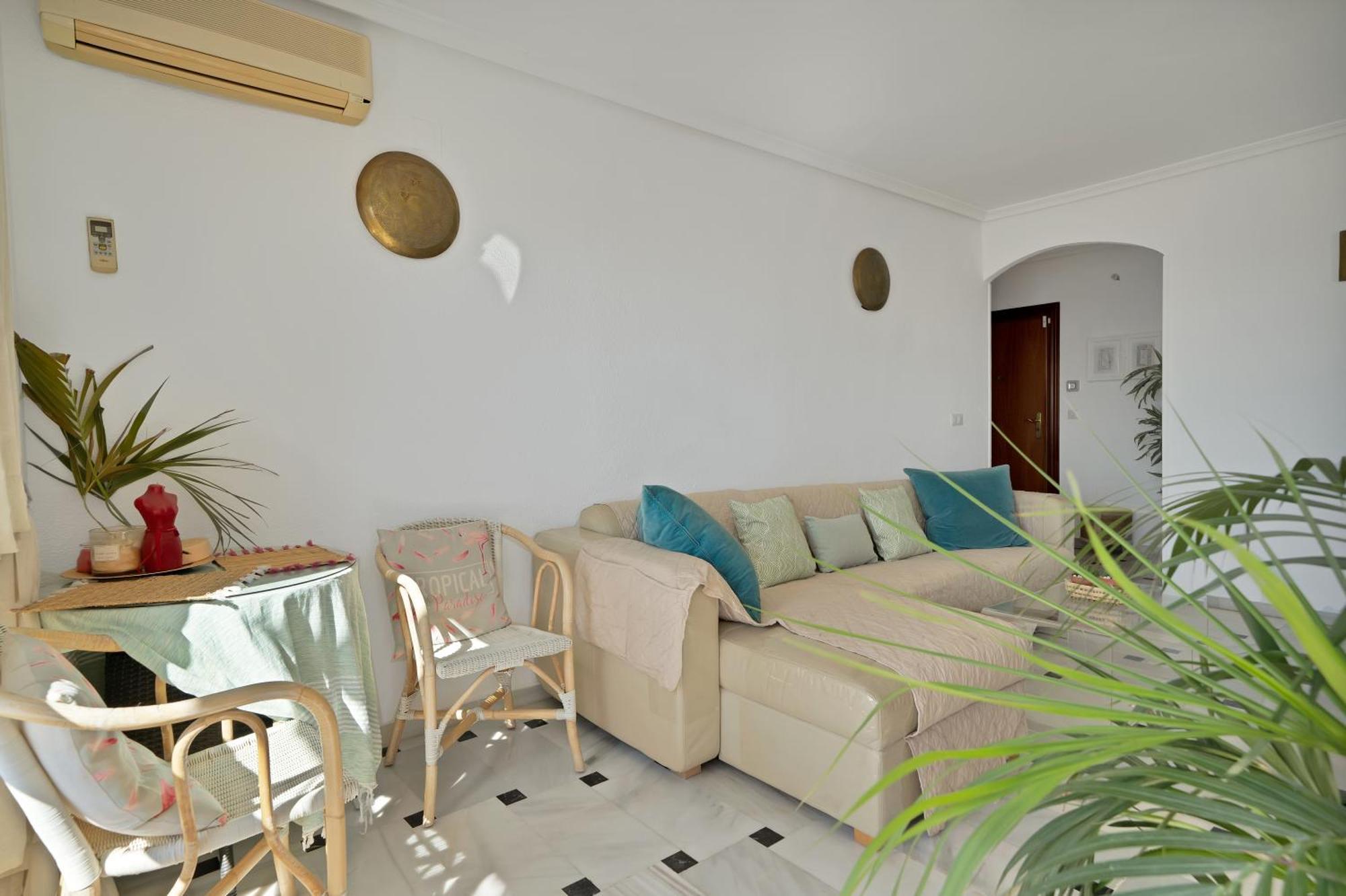 Casa Mar Apartamento Front Beach Con Wifi, Piscina, Padel Y Tenis - Lubina Del Sol Sitio de Calahonda Eksteriør billede