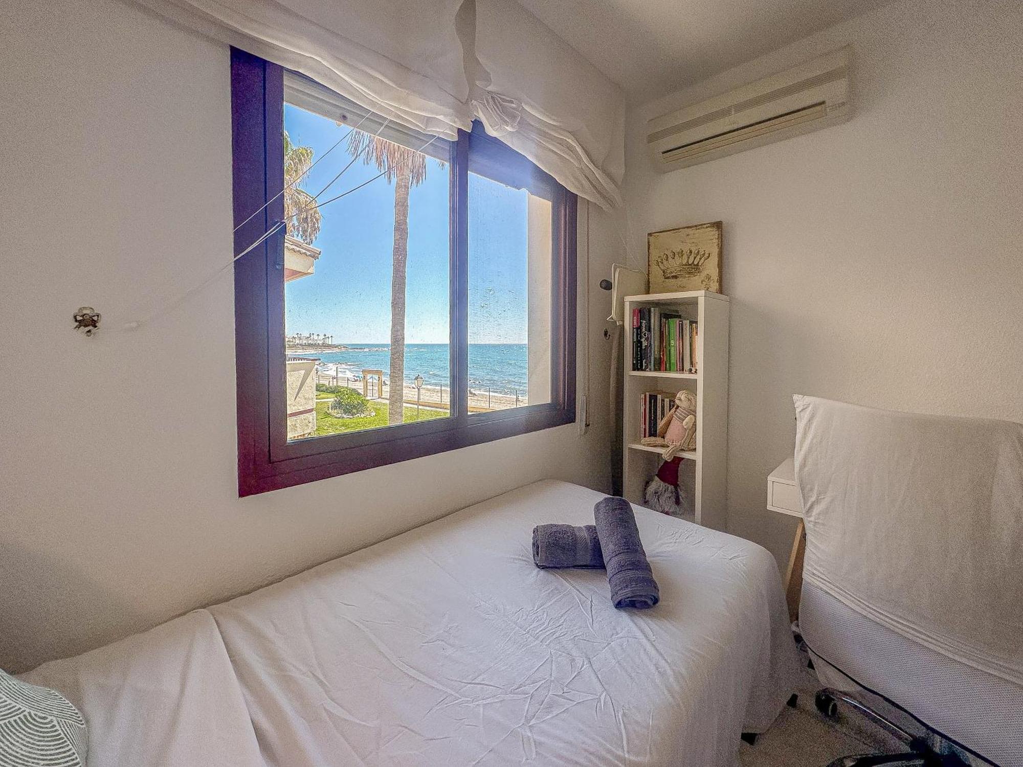 Casa Mar Apartamento Front Beach Con Wifi, Piscina, Padel Y Tenis - Lubina Del Sol Sitio de Calahonda Eksteriør billede